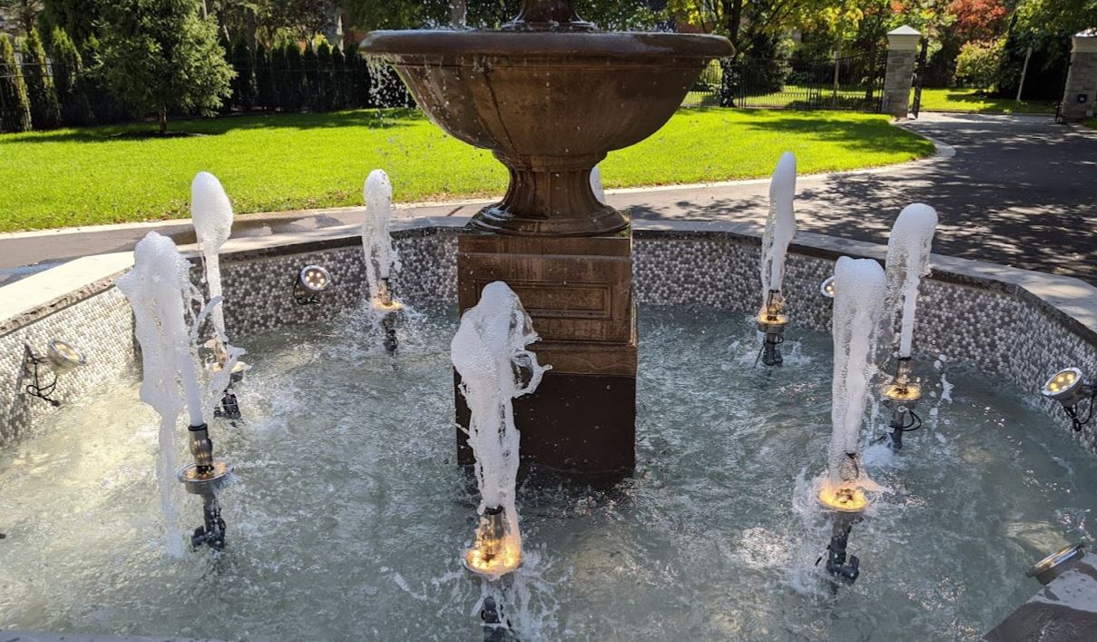 garden fountain spray heads Stainless Steel Fountain Nozzle