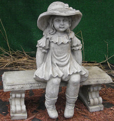 Photo of Girl on Bench - Marquis Gardens