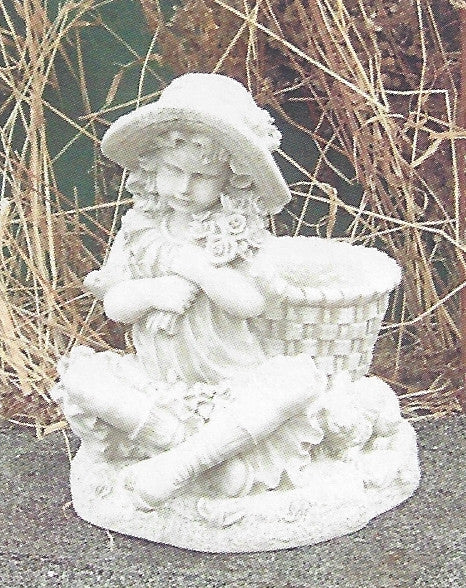 Photo of Girl Sitting with Planter - Marquis Gardens