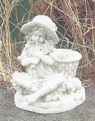 Photo of Girl Sitting with Planter - Marquis Gardens