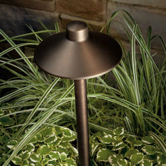 Photo of Kichler Traditional Path Brass - Marquis Gardens