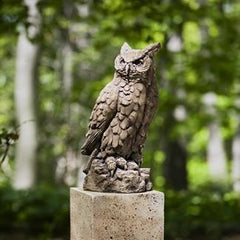 Photo of Campania Large Horned Owl - Marquis Gardens