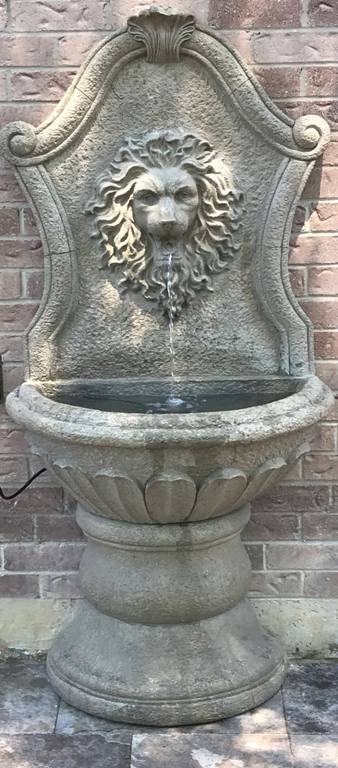 Photo of Lion Wall Fountain - Marquis Gardens