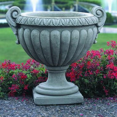 Photo of Campania Longwood Volute Handle Urn - Marquis Gardens