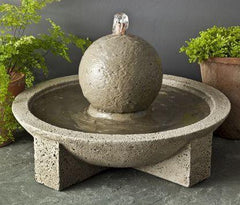 Photo of Campania M-Series Sphere Fountain - Marquis Gardens