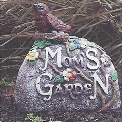 Photo of Mom's Rock with Bird - Marquis Gardens
