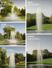 Photo of Kasco J Series Floating Fountains - Large: 5 HP - 7-1/2 HP - Marquis Gardens