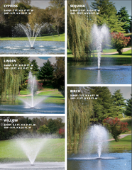 Kasco J Series Floating Fountains - Small: 3/4 HP - 1 HP