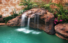 Photo of The Tahitian Waterfall - Swimming Pool Waterfall - PCAVE-003 by Universal Rocks - Marquis Gardens