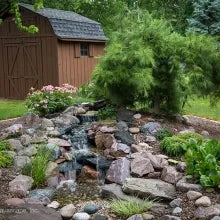 Photo of Aquascape Small Pondless Waterfall Kit with 6' Stream  - Marquis Gardens