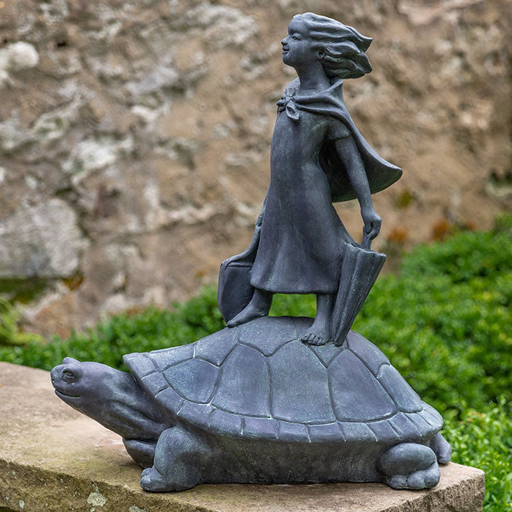 Purpledip 11907 – Statuetta Tartaruga In Ottone Massiccio, Miniatura Portafortuna 3,8 Cm, Finitura Dorata
