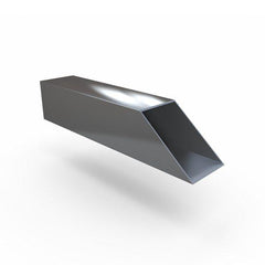 Photo of Stainless Steel Square Wall Scupper - Marquis Gardens