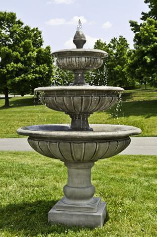 Photo of Campania Three Tier Longvue Fountain - Marquis Gardens