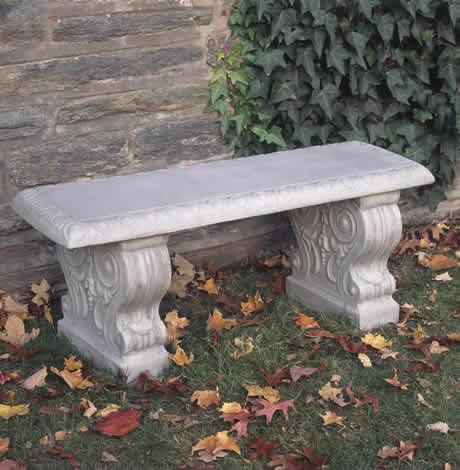 Photo of Campania Traditional Straight Bench - Marquis Gardens
