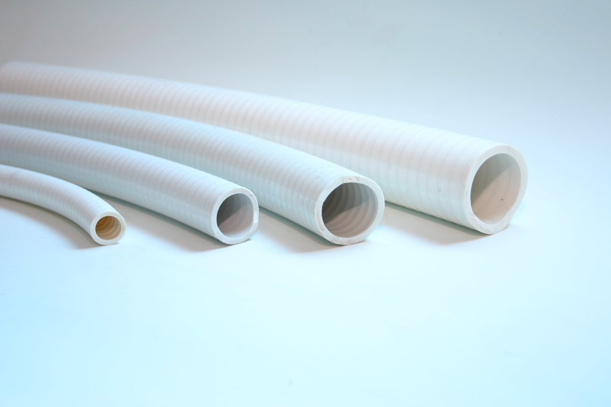 Flexible PVC White Tubing