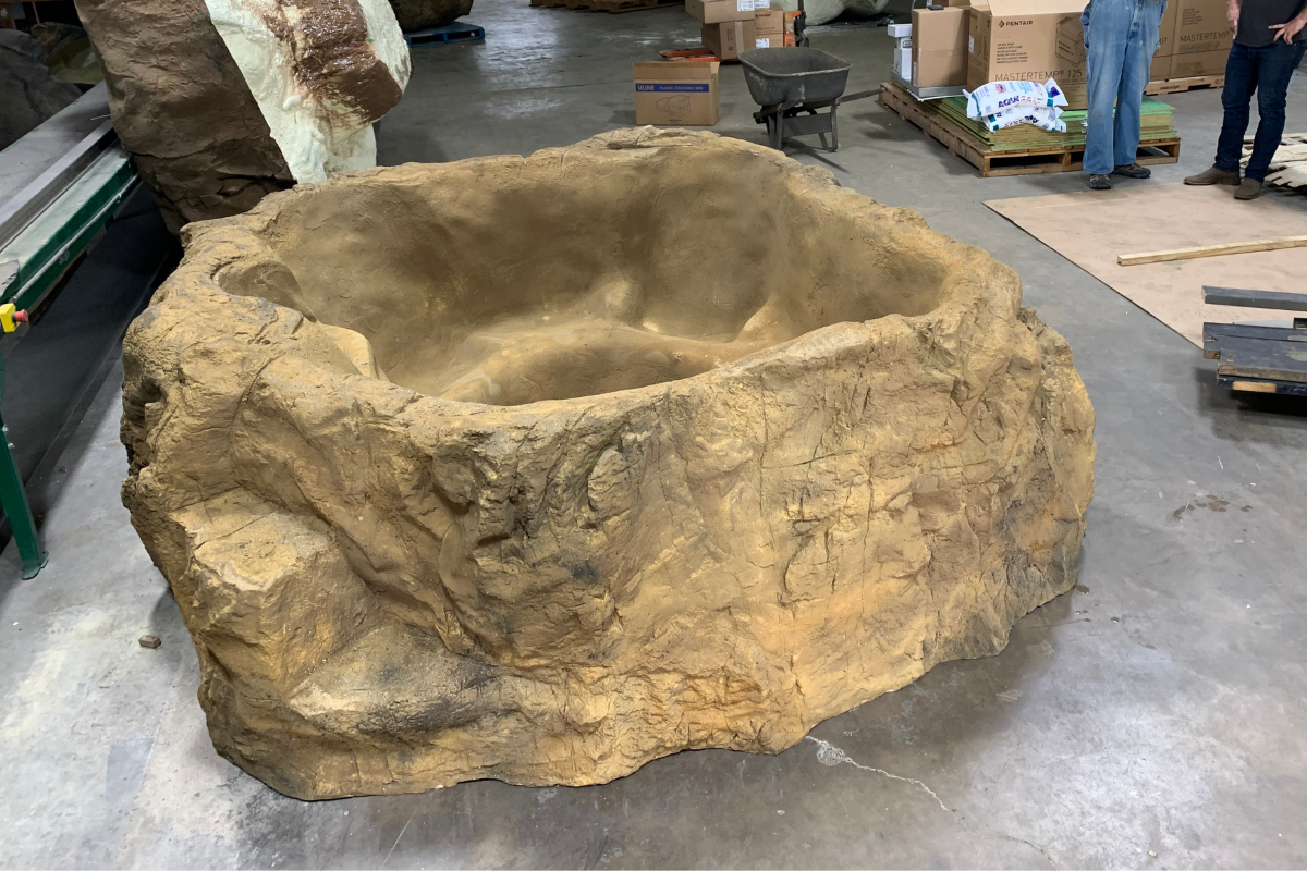 Universal Rocks Work Universal Rocks Semi In-Ground Spa - Earth - Marquis Gardens – Marquis ...