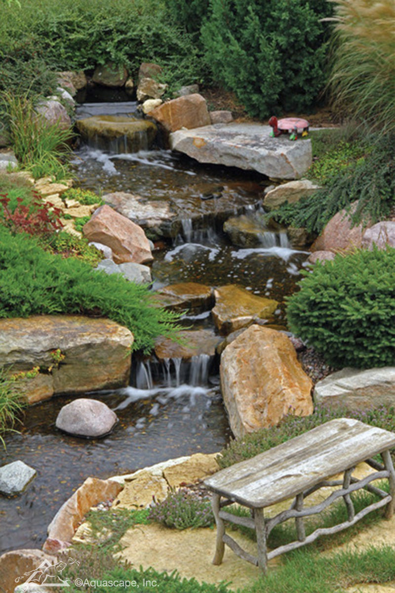 Photo of Aquascape Deluxe Pondless Waterfall Kit - Marquis Gardens