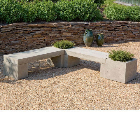 Campania Modular Bench - Marquis Gardens – Marquis Water Gardens