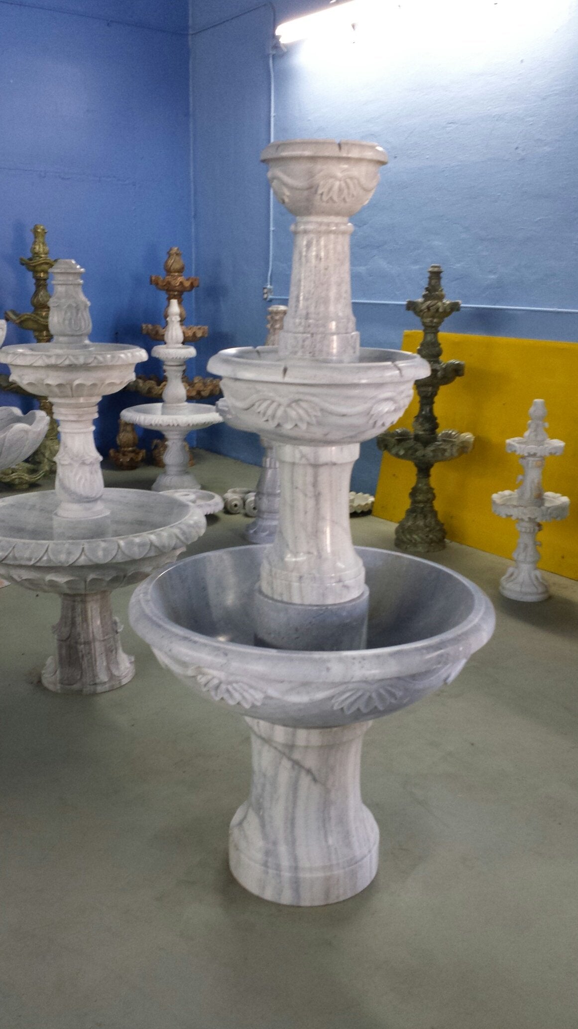 Photo of Three Tier Marble Fountain - Marquis Gardens